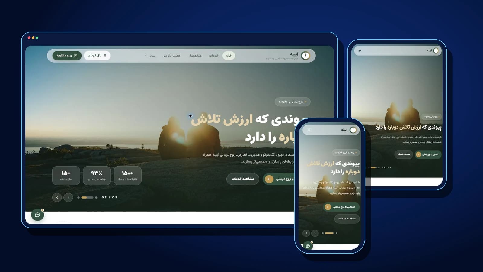 ارائه چنددستگاهی واکنش‌گرای آیینه